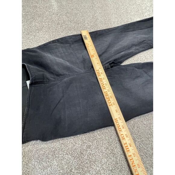 Knox Rose womens flare jeans sz 8 high waist black stretch denim retro - Picture 9 of 12